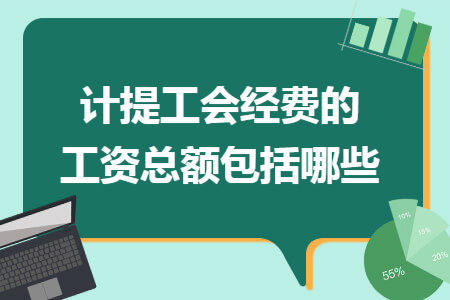 计提工会经费的工资总额包括哪些 计提工会经费的工资总额包括哪些