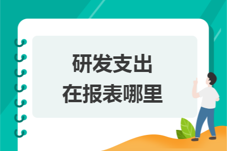 研发支出在报表哪里