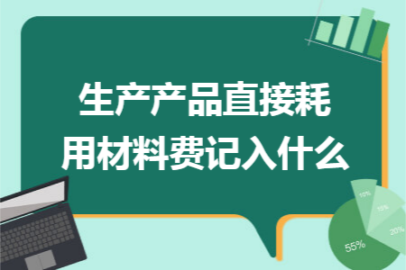 生产产品直接耗用材料费记入什么