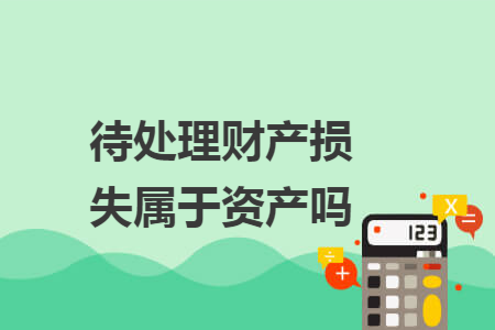 待处理财产损失属于资产吗