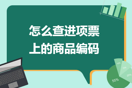 怎么查进项票上的商品编码