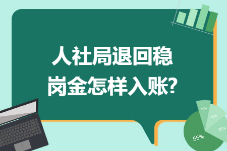 人社局退回稳岗金怎样入账?