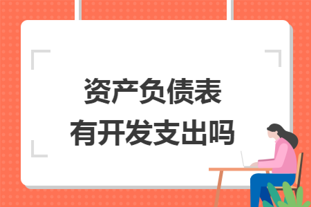 资产负债表有开发支出吗