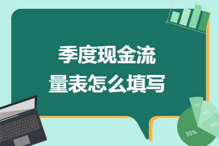 季度现金流量表怎么填写
