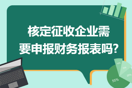核定征收企业需要申报财务报表吗?