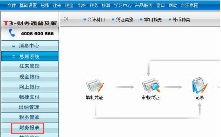 t3报表怎么生成资产负债表