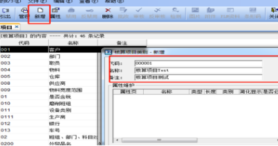 金蝶辅助核算项目怎么设置