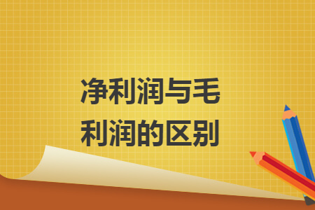净利润与毛利润的区别