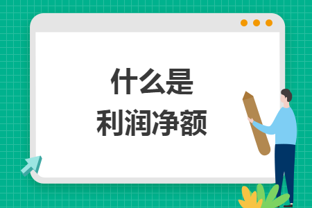什么是利润净额