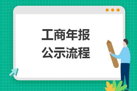 工商年报公示流程