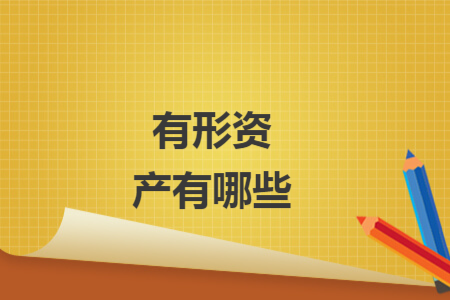 有形资产有哪些