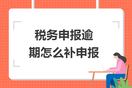 税务申报逾期怎么补申报