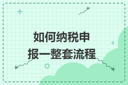 如何纳税申报一整套流程