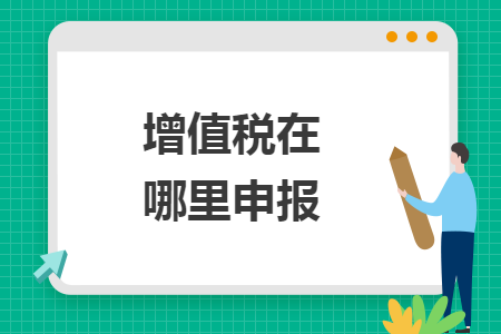 增值税在哪里申报