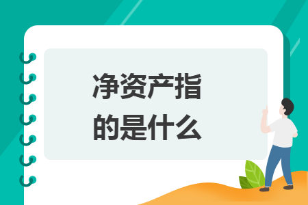净资产指的是什么