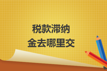 税款滞纳金去哪里交