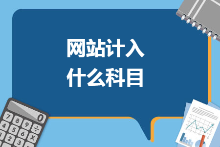 网站计入什么科目