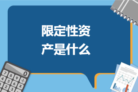限定性资产是什么