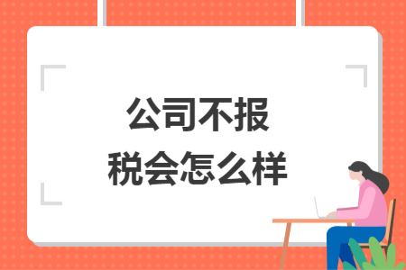 公司不报税会怎么样