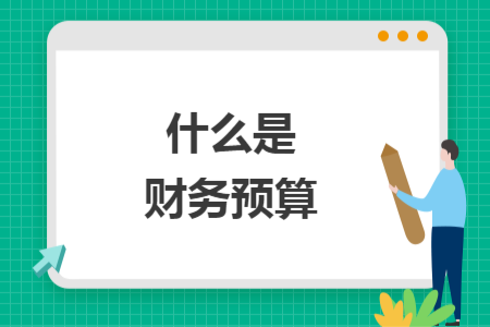 什么是财务预算