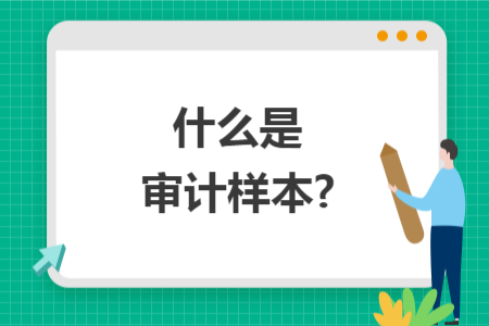什么是审计样本?