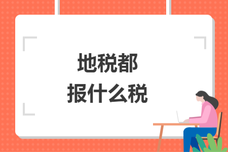 地税都报什么税