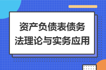 资产负债表债务法理论与实务应用